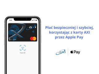 Karta Axi jest od teraz dostępna w Apple Pay!