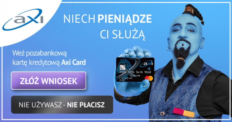 Axi Card – Niech pieniądze Ci służą!